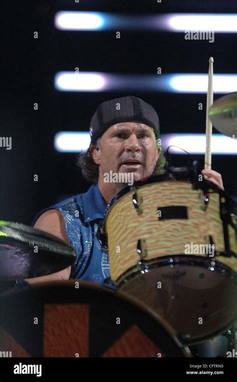 Chad Smith And The Red Hot Chili Peppers Perform At The Rbc Center In