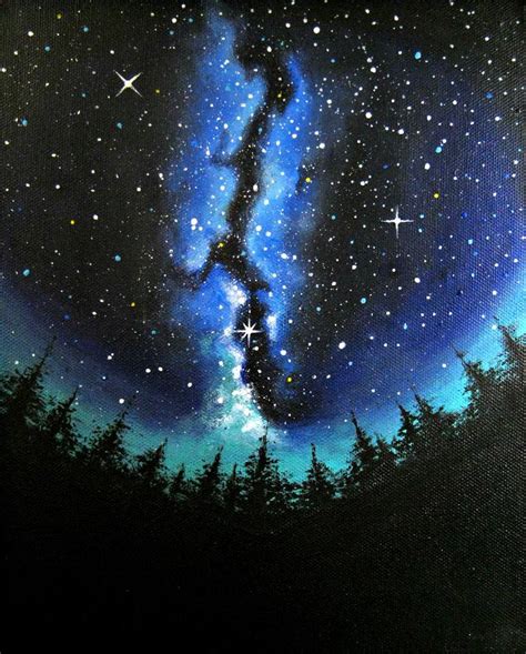 The Milky Way Galaxy Painting By Natalie Von Levitrail Saatchi Art