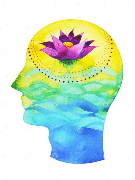 Human Head Chakra Power Inspiration Abstract Thinking Thought