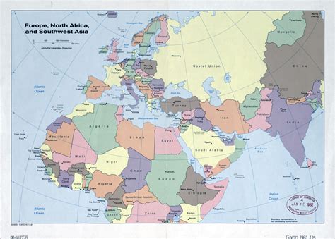 31 North Africa And Southwest Asia Map Maps Database Source