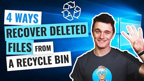 How To Recover Deleted File From Recycle Bin Windows 7 Solved