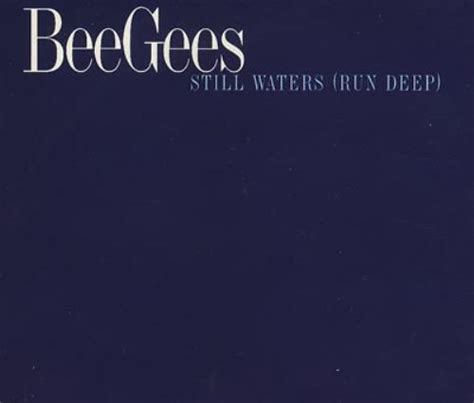 The Bee Gees Still Waters Run Deep Dark Blue Sleeve Uk Promo Cd