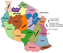 Physical map of tanzania showing major cities, terrain, national parks, rivers, and surrounding countries with international borders and outline maps. Tanzania - Simple English Wikipedia, the free encyclopedia