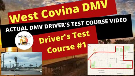 West Covina Dmv Drivers Test Route 1 Actual Test Route Behind The