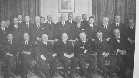 Photo Members Of The League Of Nations Commission Paris France Feb