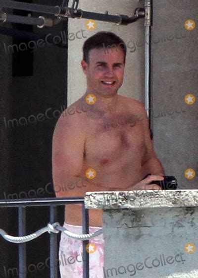 Photos And Pictures Exclusive Take That S Gary Barlow Goes Shirtless As He Spends Time With