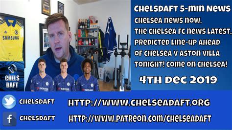 The champions league is just around the corner. Video: Chelsea News Now - Chelsea FC News latest ...