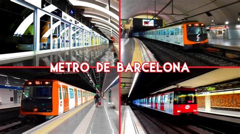 Metro de Barcelona Líneas de TMB ACC84 YouTube