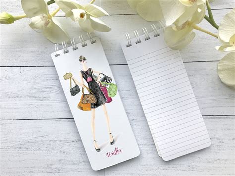 Spiral Notepads To Do Lists Set Of 3 Personalized Note Pads Etsy