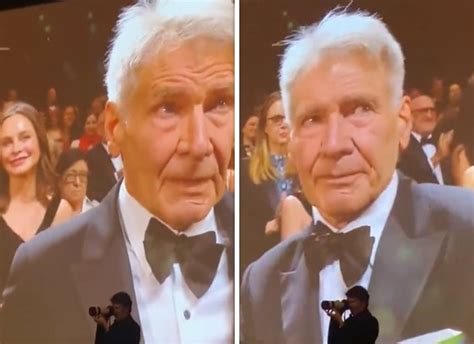 Harrison Ford Gets Teary Eyed As Indiana Jones And The Dial Of Destiny
