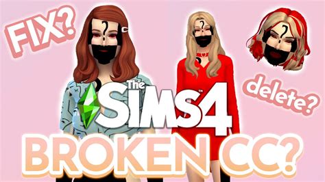 Sims 4 Red And White Question Mark Skin In Cas How To Findfixdelete