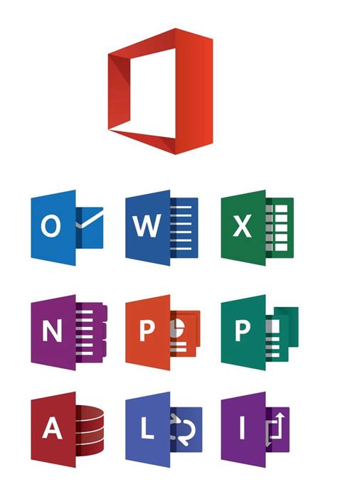 An Image Of Microsoft Office Icons