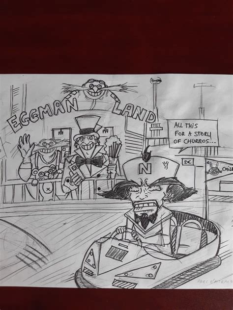 Crossover Dr Eggman With Jervis Tetch And Dr Neo Cortex Dc Comics Art