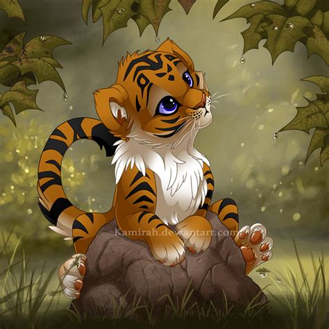 Tiger Cub By Kamirah On Deviantart
