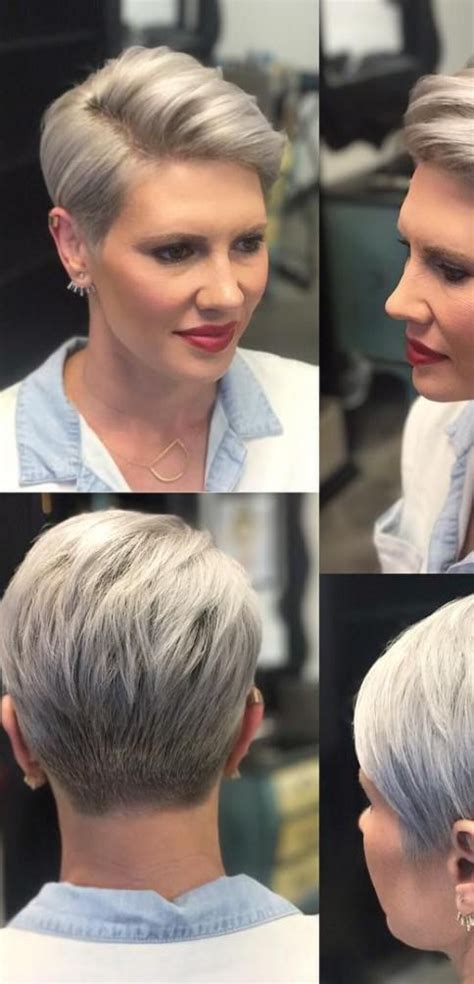 Best Short Hairstyles For Women Over 40 Chic Pixie Haircut Trendy Short Hair Styles Short