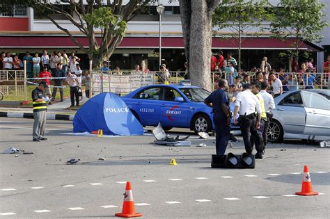 S$150,000 for accidental death s$225,000 for tpd. Fewer fatal traffic accidents in first quarter, Singapore ...