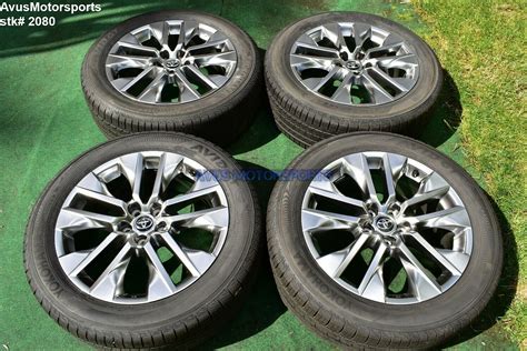 19 Toyota Rav4 Limited Oem Factory Wheels And 23555r19 Tires 2019
