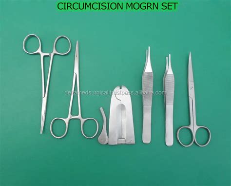 Circumcision Set Buy Circumcision Set Set Of 7 Pieces Circumcision Mogen And Needle Holder And