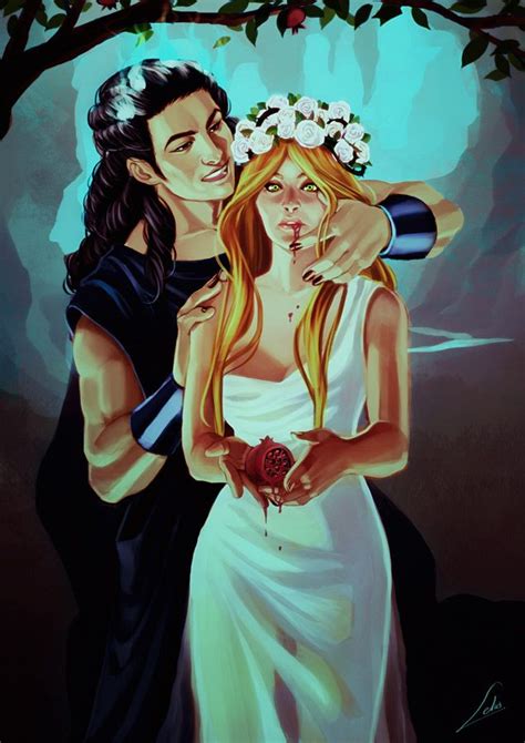 Hades And Persephone By Lelia ©2013 Greek Mythology Art Hades And