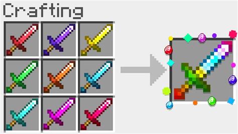 Minecraft Uhc But You Can Craft Swords From Any Item You Want Youtube