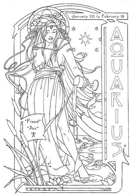 Now cut each page into 4 constellation cards using scissors. Pin by Jennifer Pittinaro on aquarius | Coloring books ...