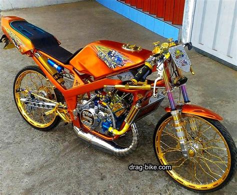 40 Foto Gambar Modifikasi Motor NINJA R Street Racing Thailook Style