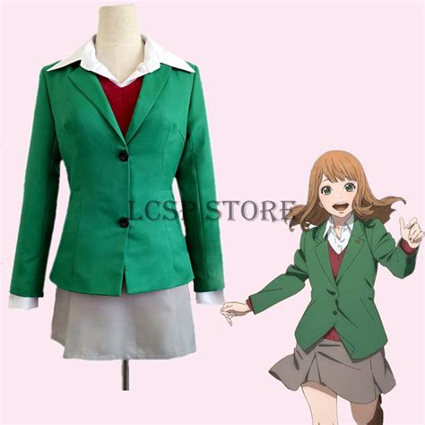 Lcsp Orange Naho Takamiya Cosplay Costume Japanese Anime Azusa Murasaka