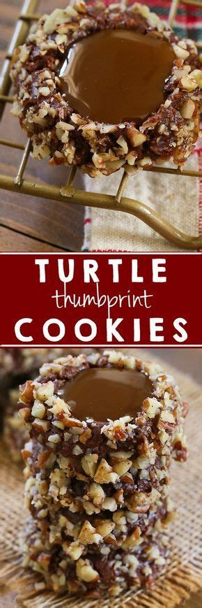 Easy Holiday Cookies Everyone Will Love These Turtle Thumbprint