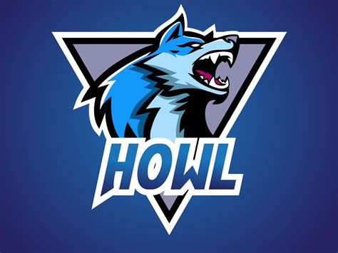 Blue Wolf Esport Gaming Logo Converted By Muhammad Setiawan On Dribbble