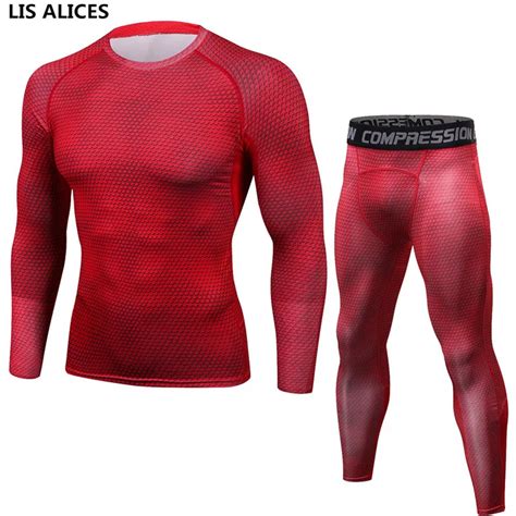 men pro quick dry compression long johns fitness winter gymming male spring autumn sporting runs