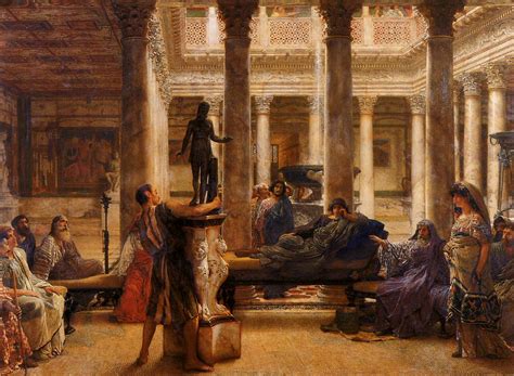 A Roman Art Lover 1870 Sir Lawrence Alma Tadema