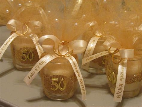 50th Anniversary Party Favors Diy Bodas De Oro Bodas De Oro Ideas