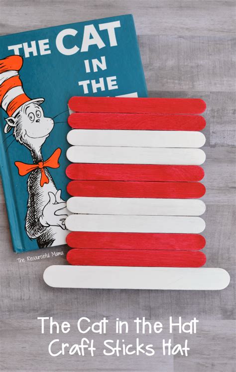 Seuss cat in the hat craft template freebie. The Cat in the Hat Craft | Dr seuss activities, Dr seuss ...