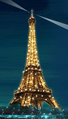 Jetzt buchen & die stadt erleben! Gif Maniac images animées Tour eiffel