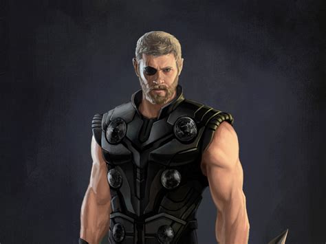 Thankfully, thor's revamp continued into infinity war. Download 1024x768 wallpaper thor, avengers: infinity war ...