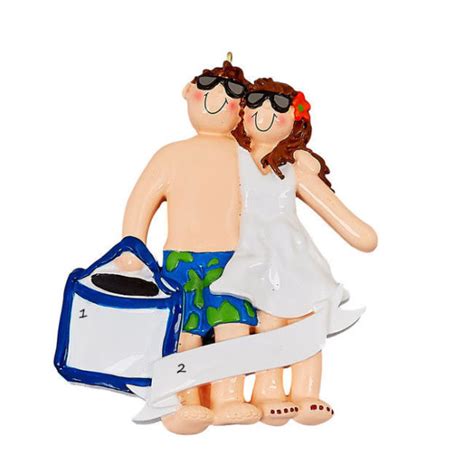 Love At The Beach Couple Ornament Winterwood Gift Christmas Shoppes