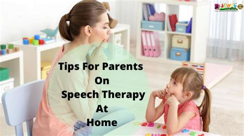 Tips For Parents On Speech Therapy At Home Jewel Autism Centre Kottayam