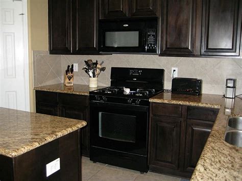 We did not find results for: Espresso Kitchen Cabinets With Black Appliances | Kitchen ...