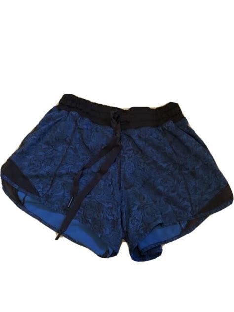 Lululemon Size 4 Hottie Hot Shorts Teal 4” Ebay
