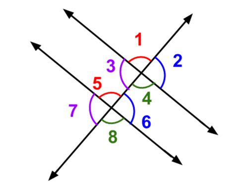 42 In The Diagram Which Angles Are Vertical Angles Ch