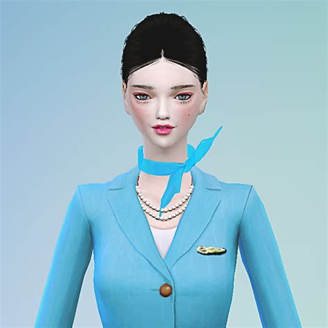 Sims 4 Stewardess