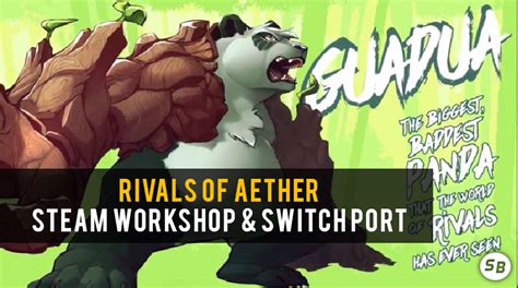 Rivals Of Aether Coming To Steam Workshop And Switch Support Smashboards