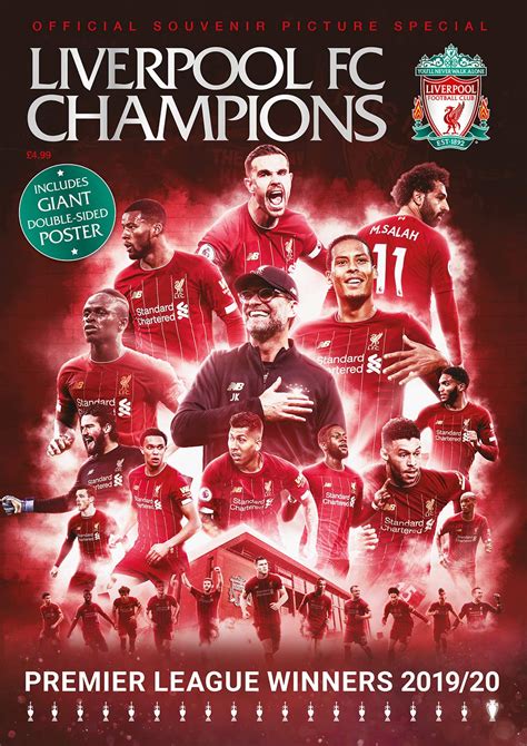 Liverpool Fc Champions Premier League Winners 201920 Official