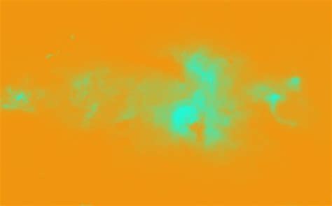 Abstract Orange Nebulla With Galactic Cosmic Cloud 33 Painting By
