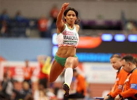 Resonaba nítido en el estadio vallehermoso, … Patricia Mamona, medalha de prata nos Europeus de ...