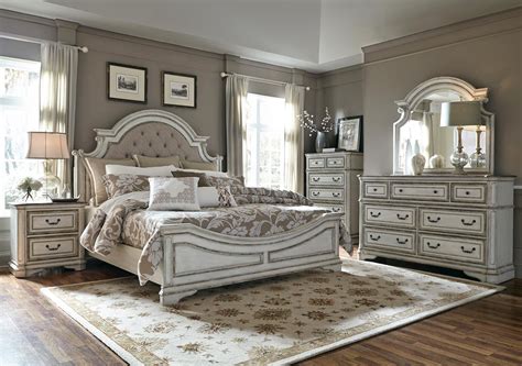 Antique bedrooms antique bedroom furniture victorian bedroom antique beds dream furniture victorian furniture victorian decor retro furniture bedroom fun. Magnolia Manor Antique White Upholstered Panel Bedroom Set ...
