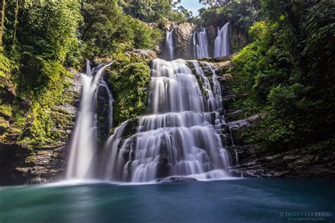 Long Exposure Of Nauyaca Falls Near Dominical Costa Rica Oc