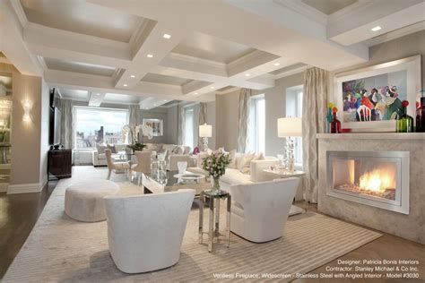 Luxury Interior Design Fireplace Design Ideas