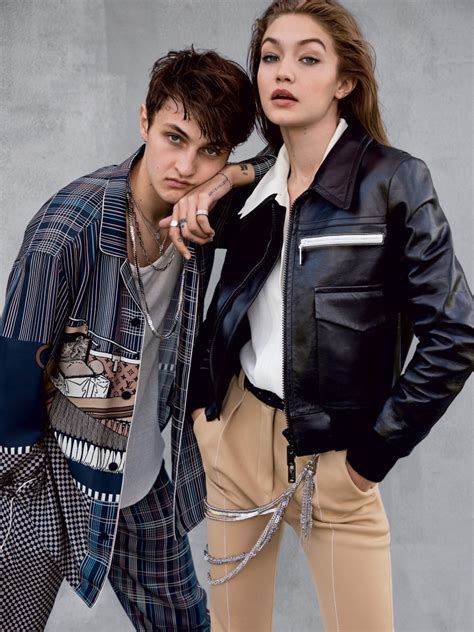 Anwar hadid is a 21 year old american model. Gigi & Anwar Hadid | Vogue August 2017 | IMG Models