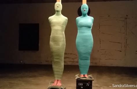 Sandra Silvers Ariel Anderssen Complete Mummification Of 2 Gals Only